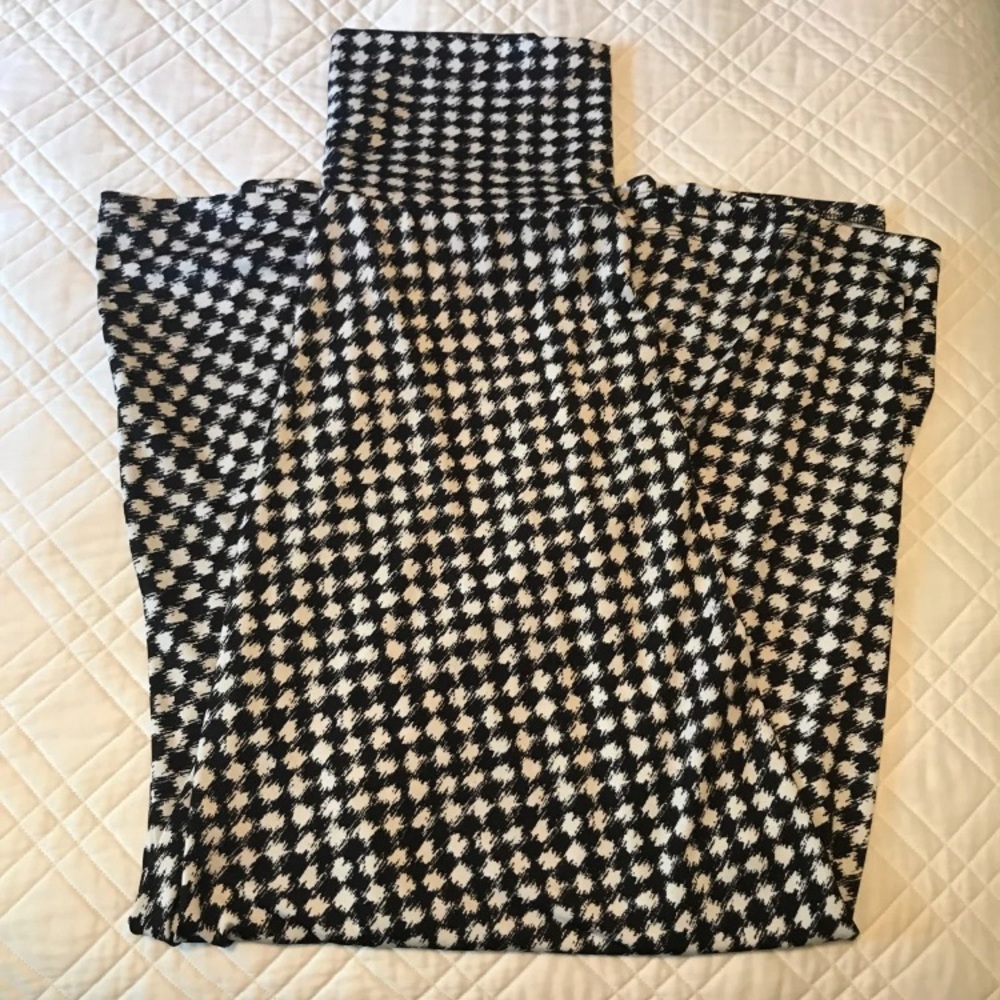 LuLaRoe Maxi Skirt Black and White